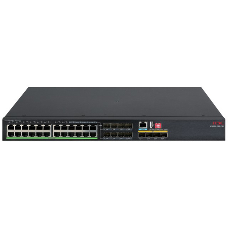 H3C IE4320-28S-PS1 24口千兆电+4口万兆光机架式工业以太网交换机